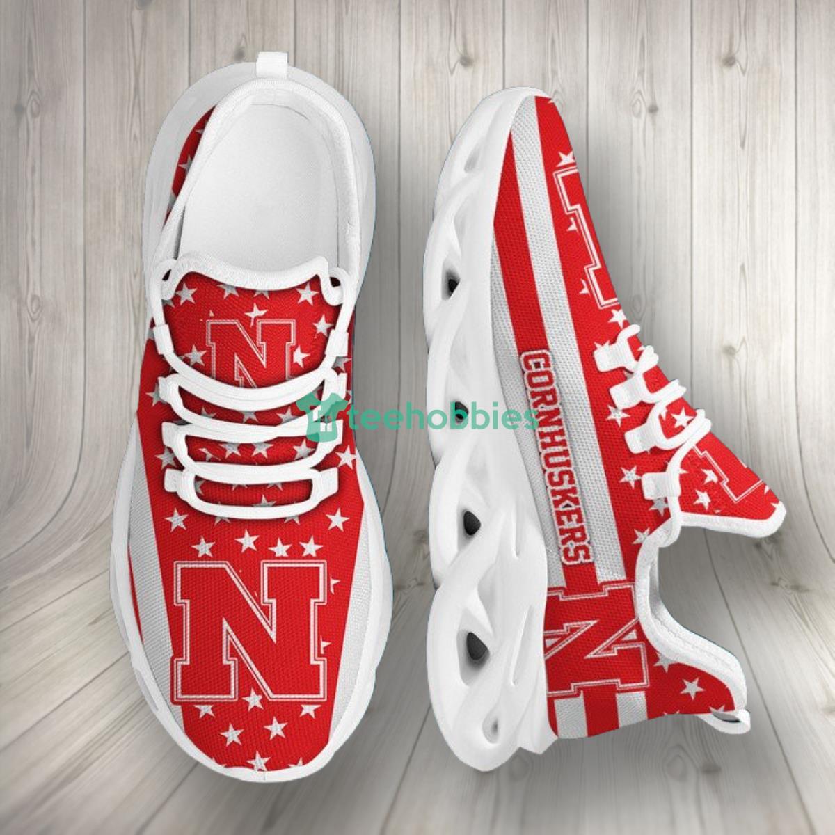 Nebraska Cornhuskers Max Soul Shoes New Model Sneakers Unique Gift For Fans Product Photo 2