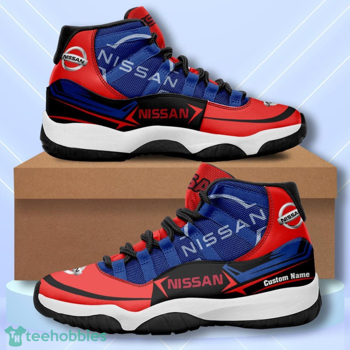 Nissan Custom Name Air Jordan 11  Sneakers Vintage Shoes Product Photo 1
