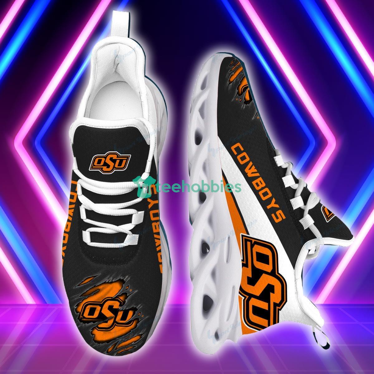Oklahoma State Cowboys Max Soul Shoes New Model Sneakers For Fans Product Photo 2