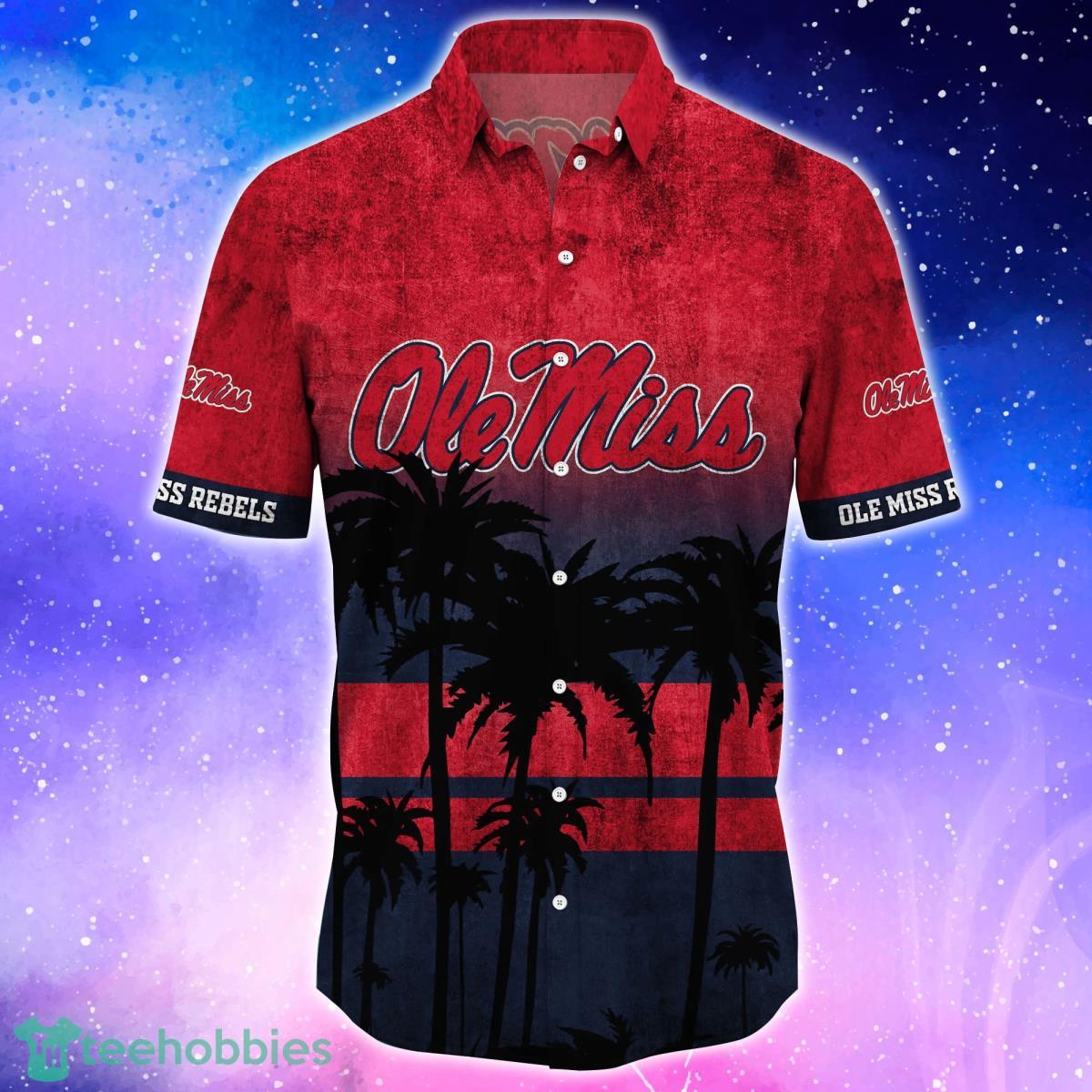 Ole Miss Rebels Trending Hawaiian Shirt And Shorts For Fans Product Photo 2