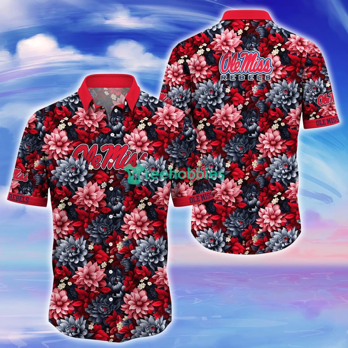 Ole Miss Rebels Trending Hawaiian Shirt Great Gift For Fans Product Photo 1