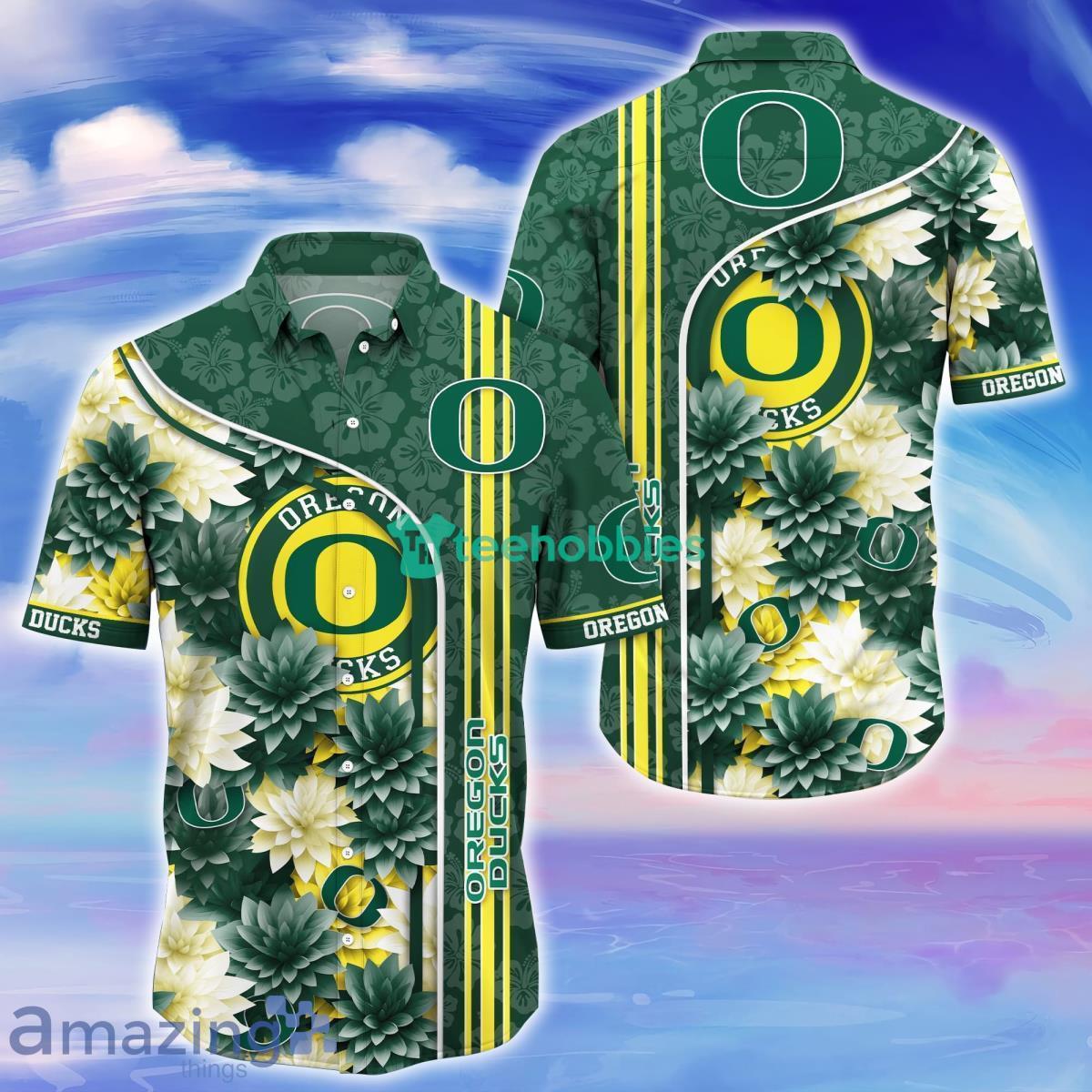Oregon Ducks Hawaiian Shirt For Fans Product Photo 1
