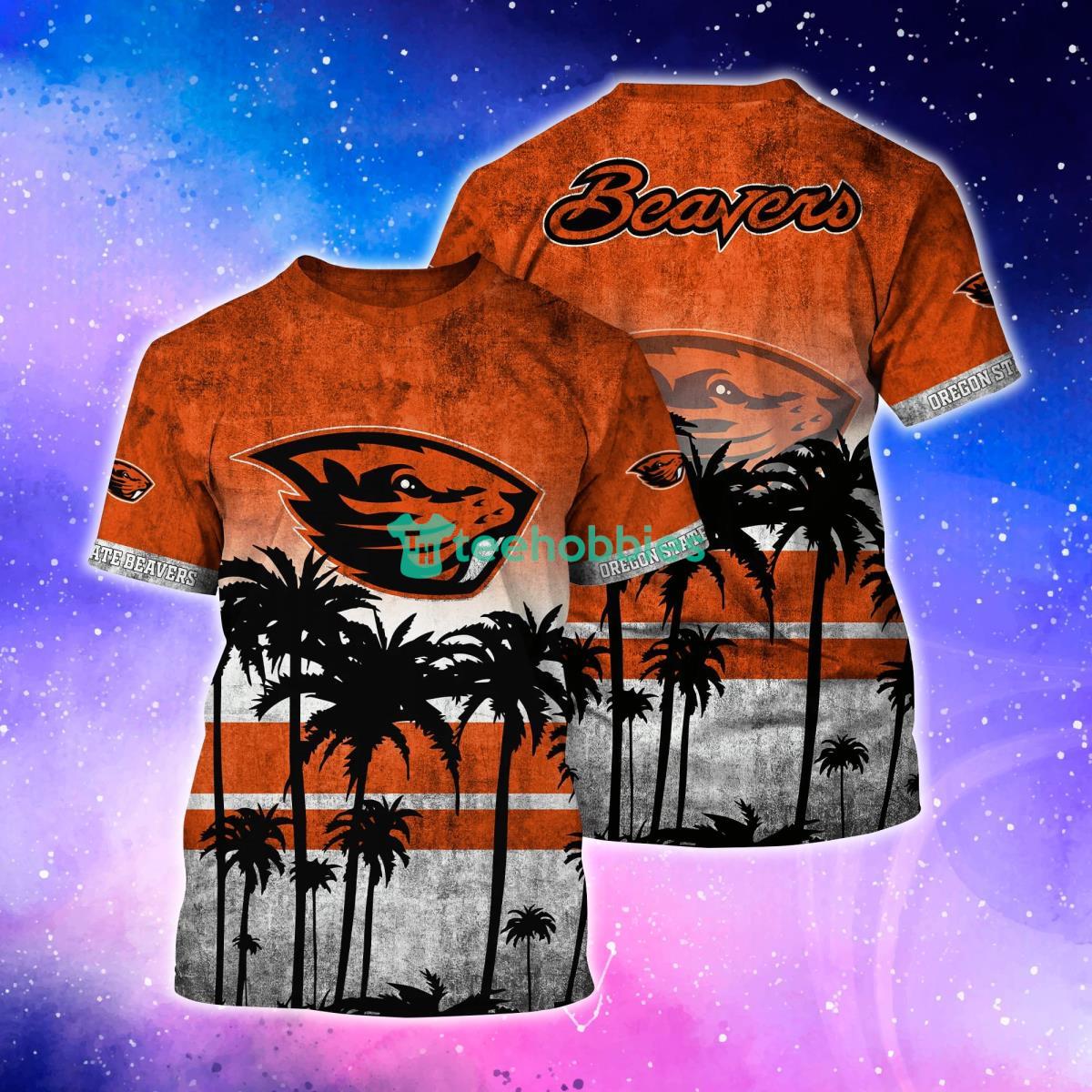 Oregon State Beavers Hot Trending 3D T-Shirt For Fans Product Photo 1