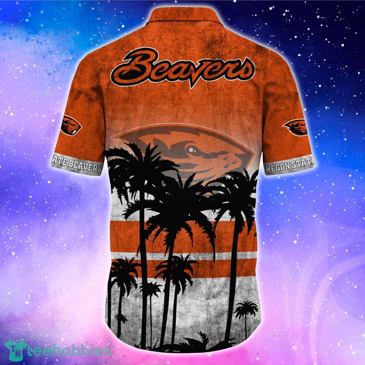 Oregon State Beavers Trending Hawaiian Shirt And Shorts For Fans image Oregon State Beavers Trending Hawaiian Shirt And Shorts For Fans Product Photo 3