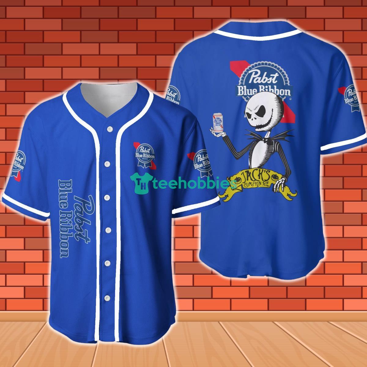 Pabst Blue Ribbon Baseball Jersey Top