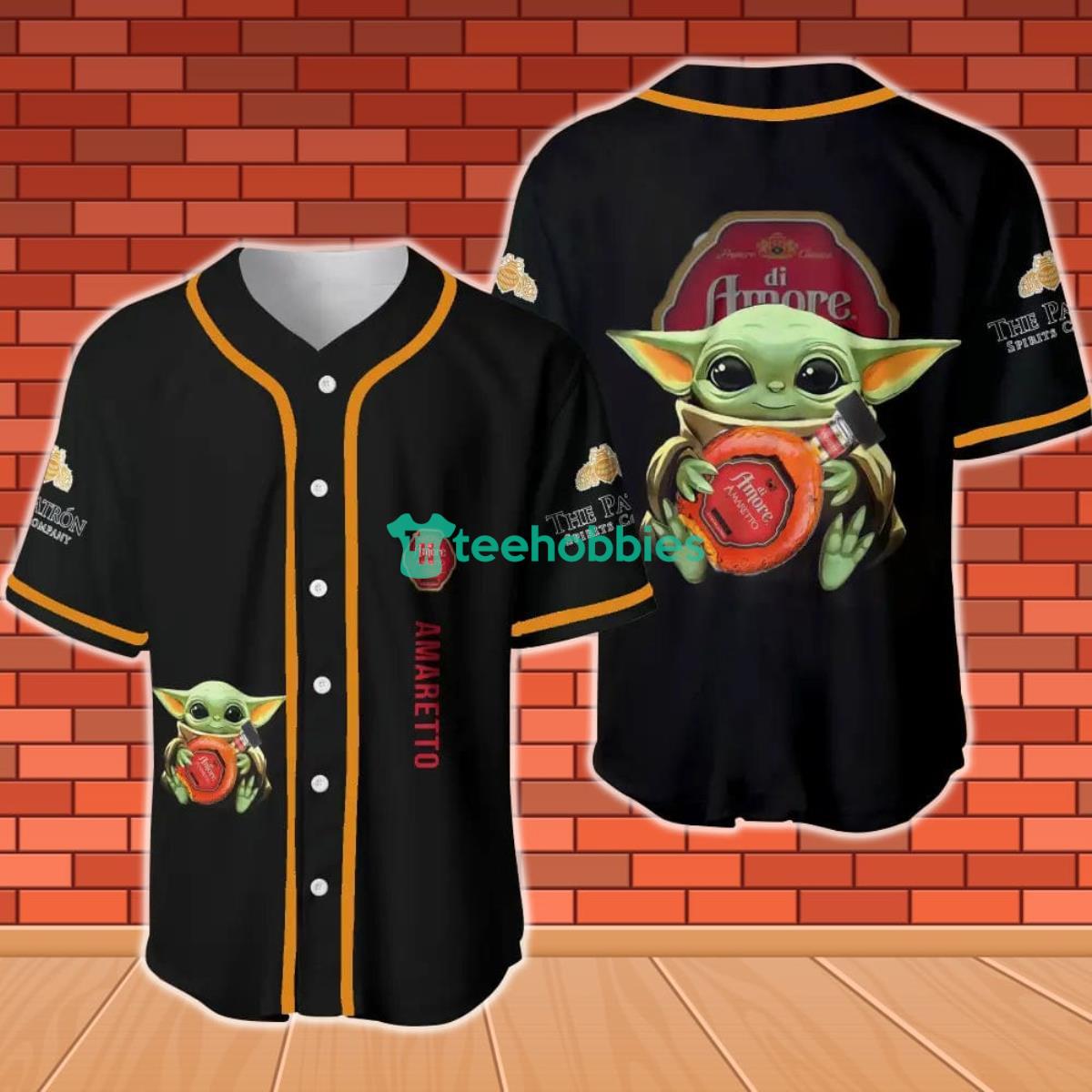 Patron Baby Yoda Baseball Jersey Product Photo 1
