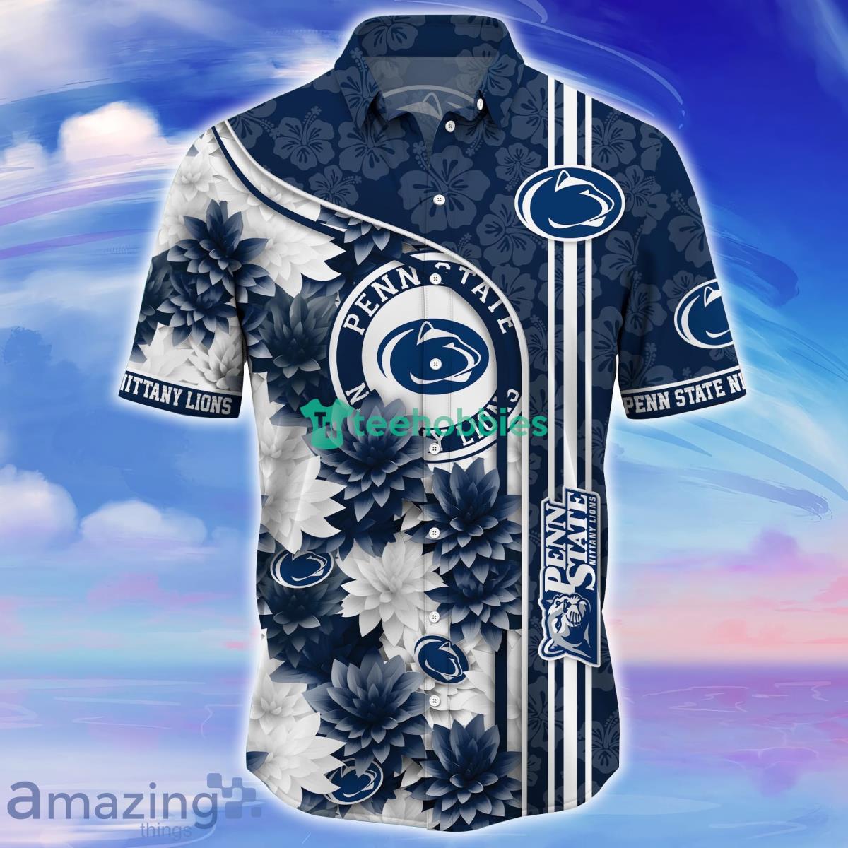 Penn State Nittany Lions Hawaiian Shirt For Fans Product Photo 2