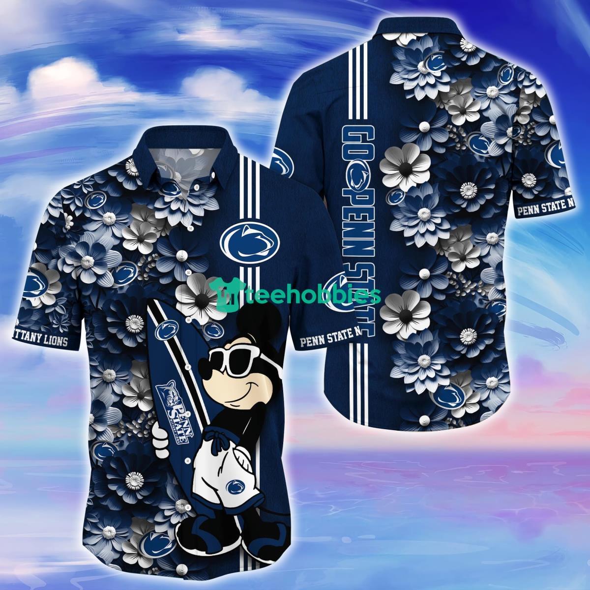 Penn State Nittany Lions Trending Hawaiian Shirt Best Gift For Fans Product Photo 1