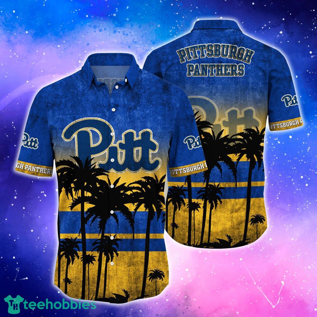 Pittsburgh Panthers Trending Hawaiian Shirt And Shorts For Fans Product Photo 1