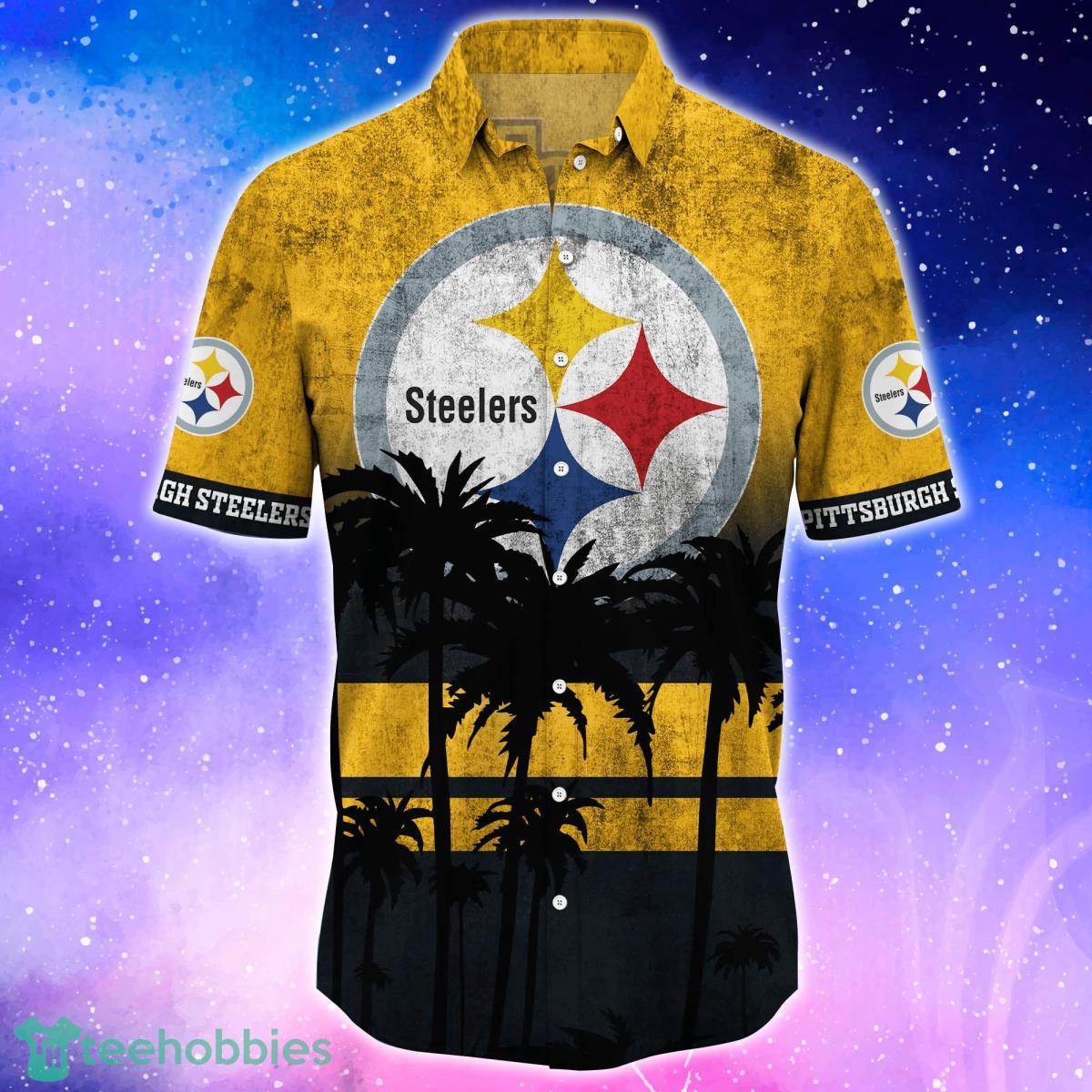 Pittsburgh Steelers Trending Hawaiian Shirt And Shorts For Fans Product Photo 2