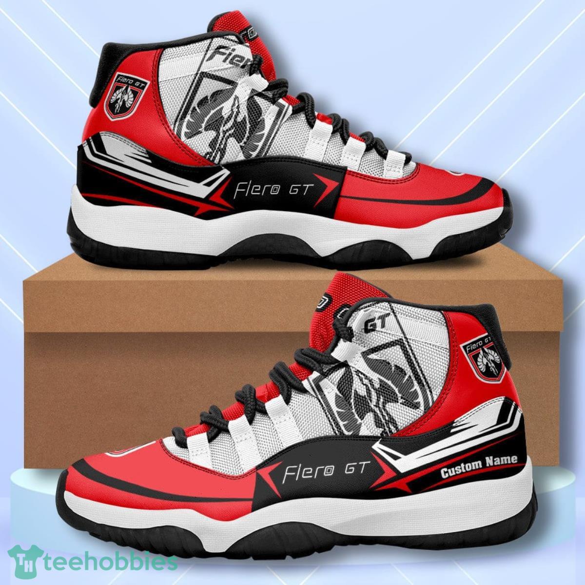 Pontiac Fiero GT Custom Name Air Jordan 11  Sneakers Vintage Shoes Product Photo 1