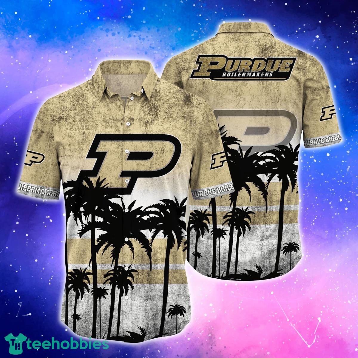 Purdue Boilermakers Trending Hawaiian Shirt And Shorts For Fans Product Photo 1