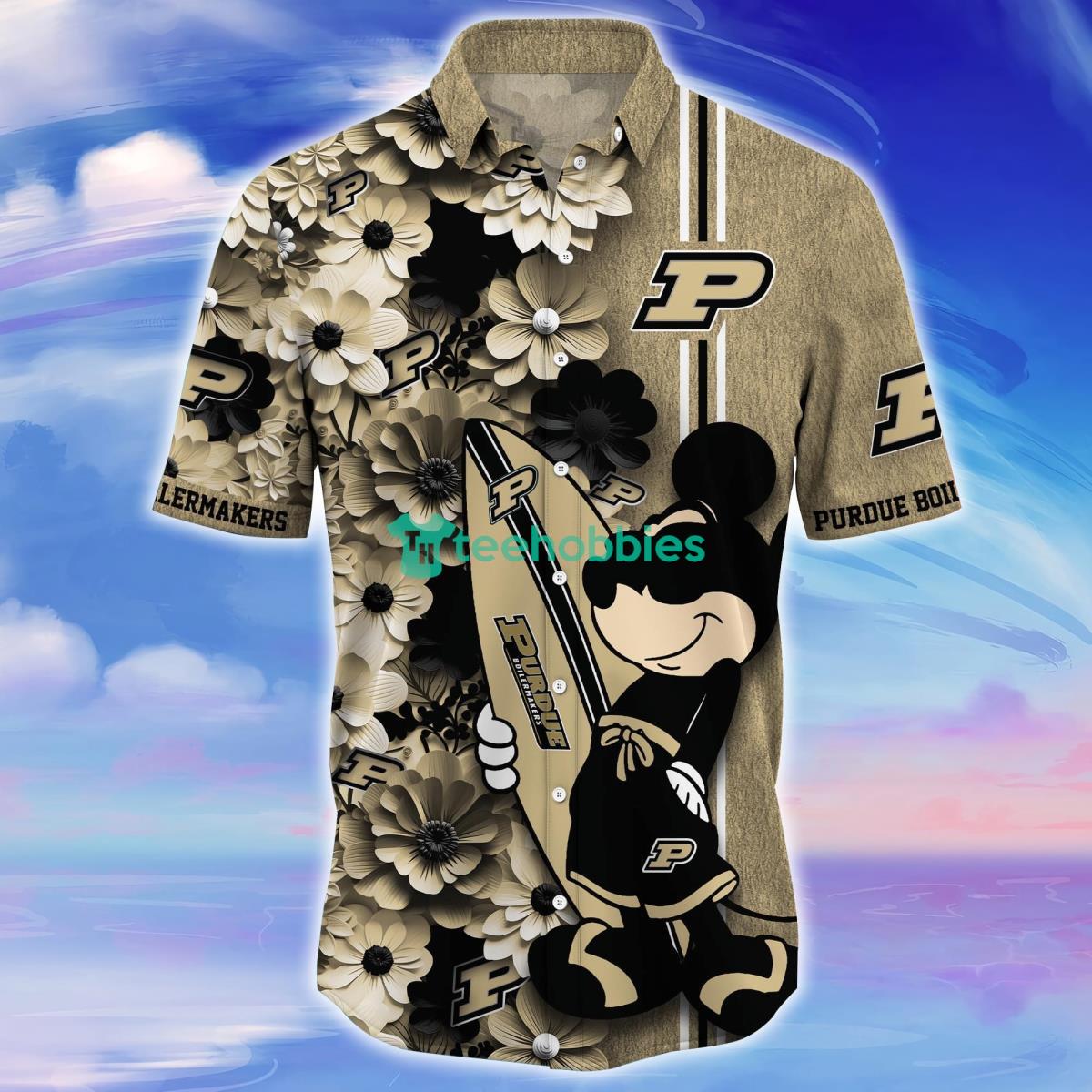 Purdue Boilermakers Trending Hawaiian Shirt Best Gift For Fans Product Photo 2