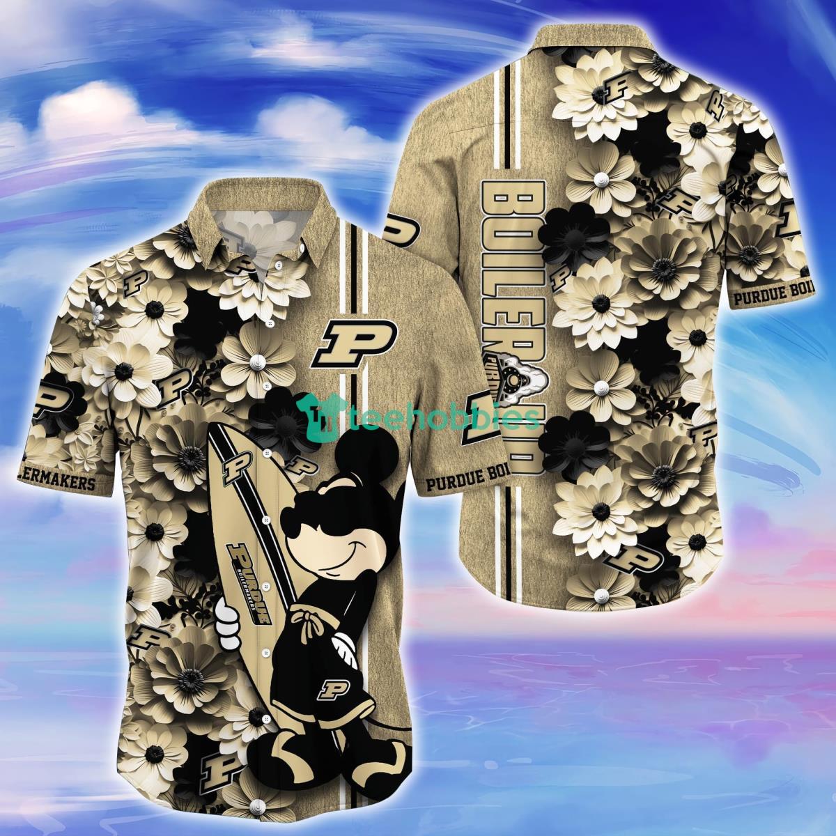 Purdue Boilermakers Trending Hawaiian Shirt Best Gift For Fans Product Photo 1
