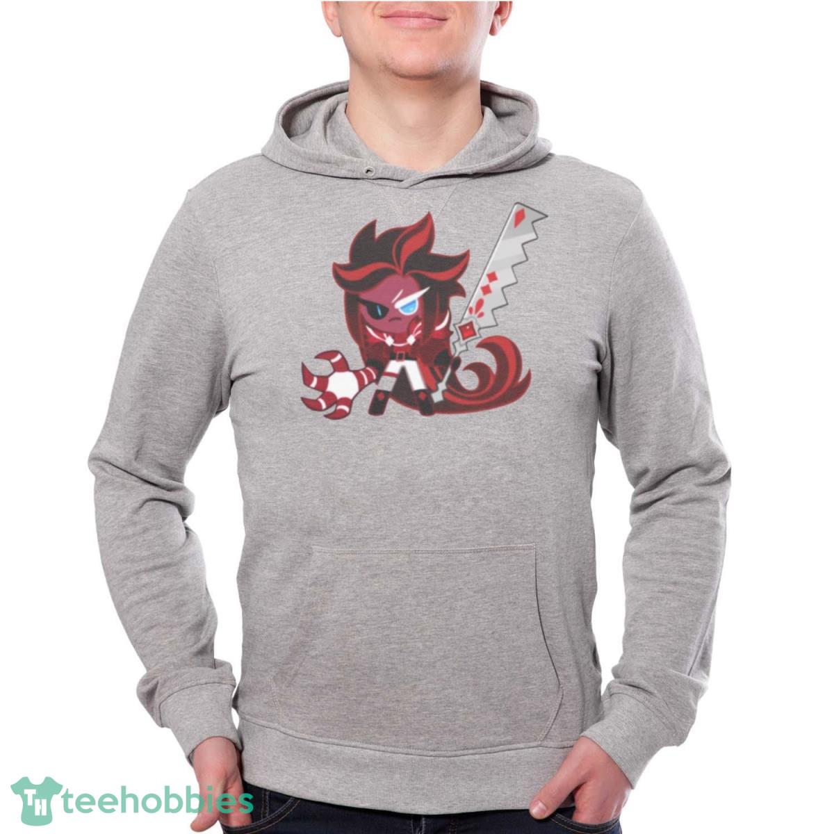 Red Velvet Best Cookies In Cookie Run Kingdom Shirt - Grey Unisex Hoodie