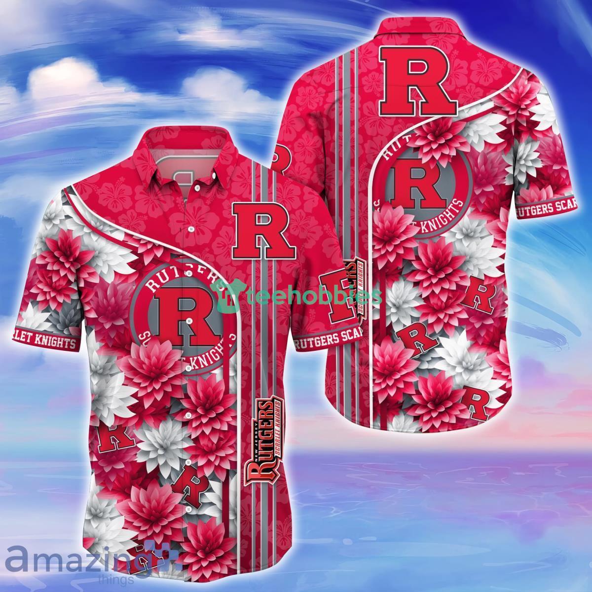 Rutgers Scarlet Knights Hawaiian Shirt For Fans Product Photo 1