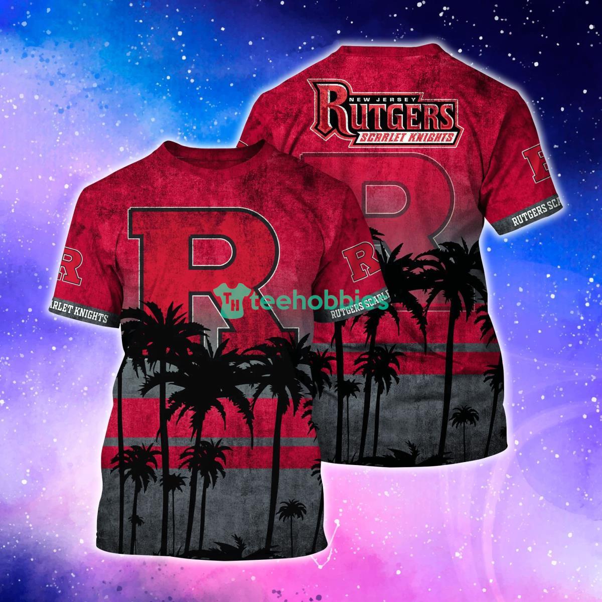 Rutgers Scarlet Knights Hot Trending 3D T-Shirt For Fans Product Photo 1