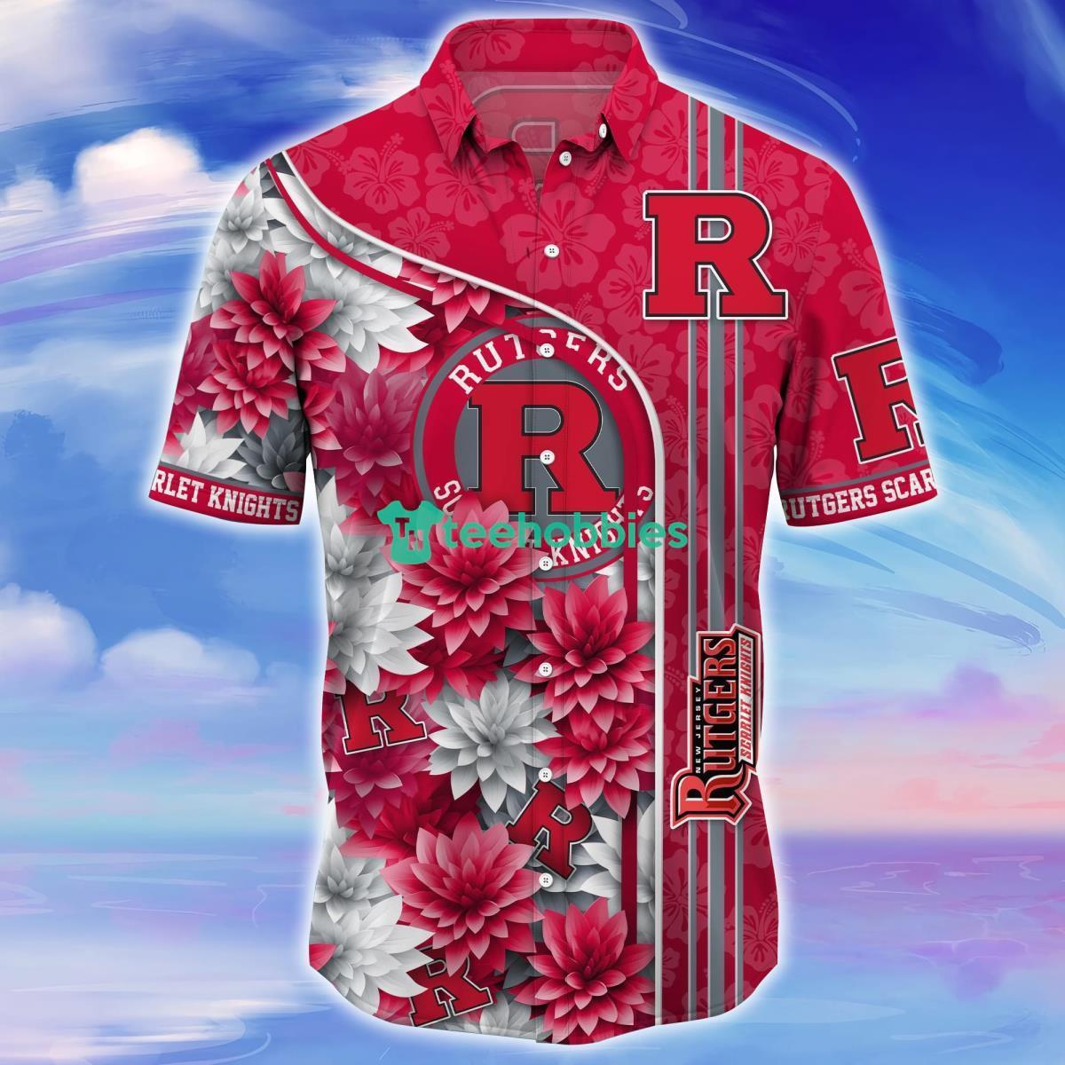 Rutgers Scarlet Knights Trending Hawaiian Shirt For Real Fans Product Photo 2