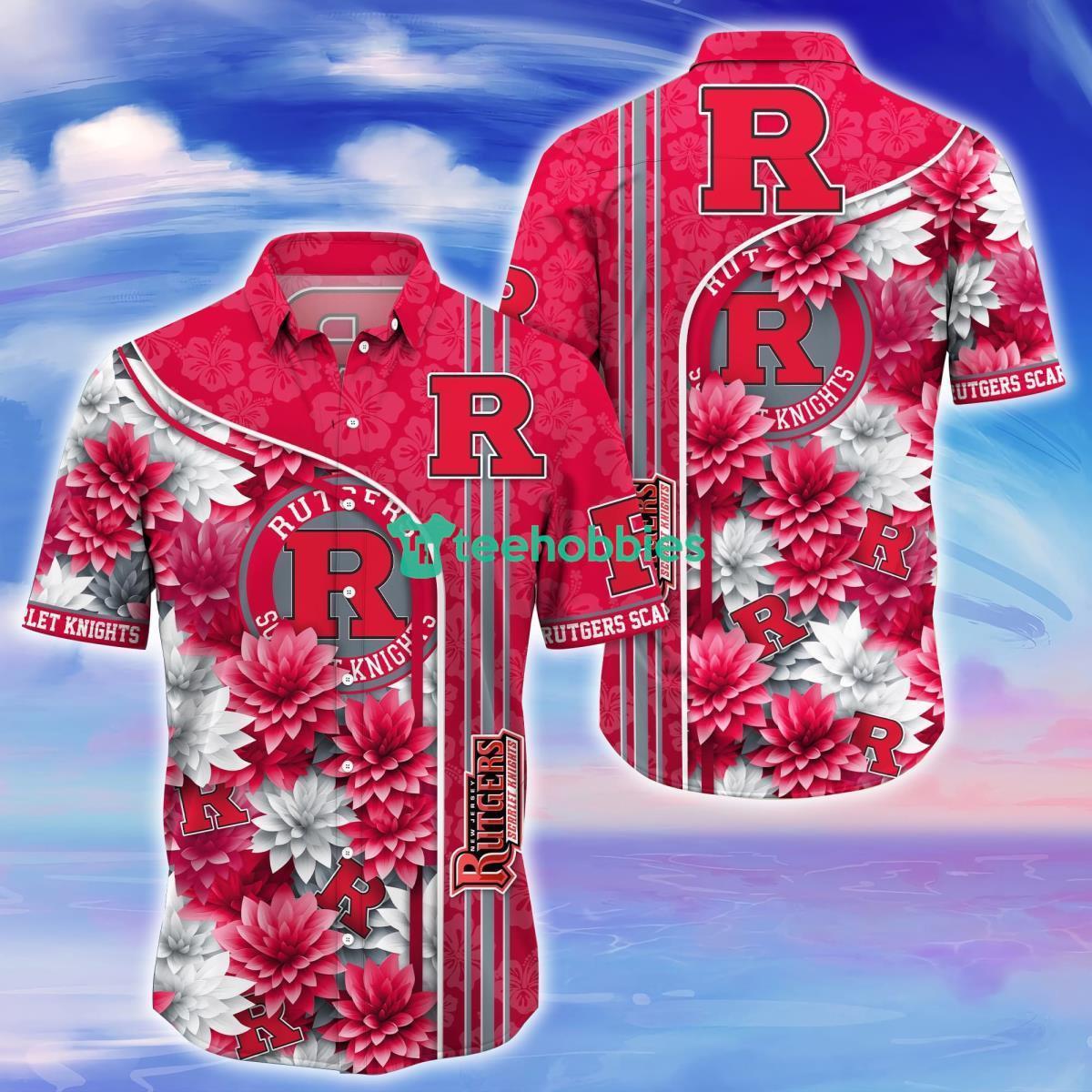 Rutgers Scarlet Knights Trending Hawaiian Shirt For Real Fans Product Photo 1