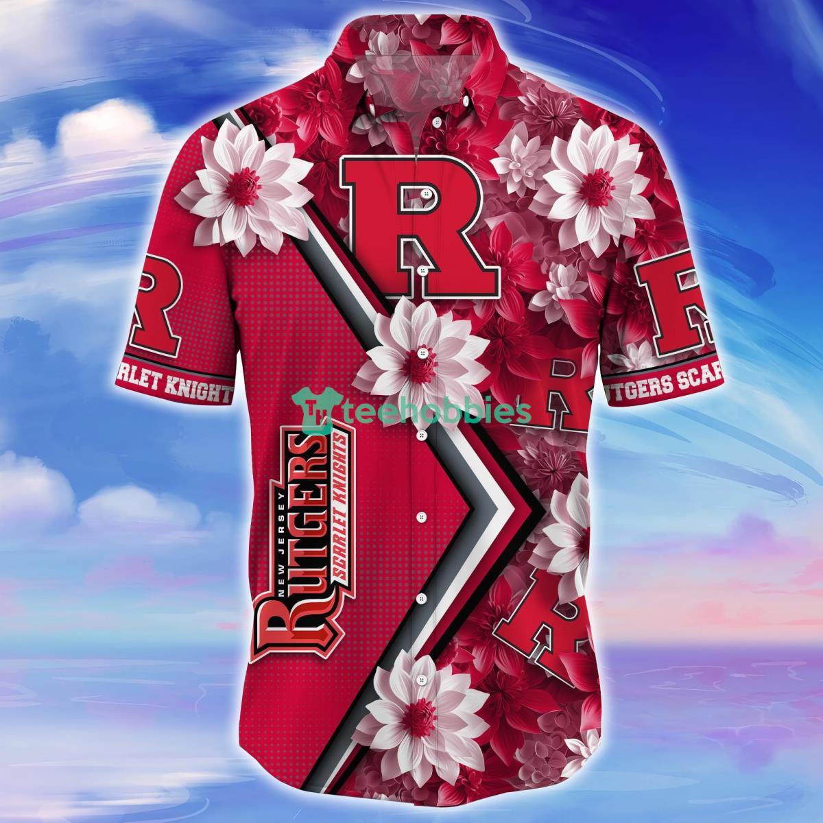 Rutgers Scarlet Knights Trending Hawaiian Shirt Gift For Fans Product Photo 2