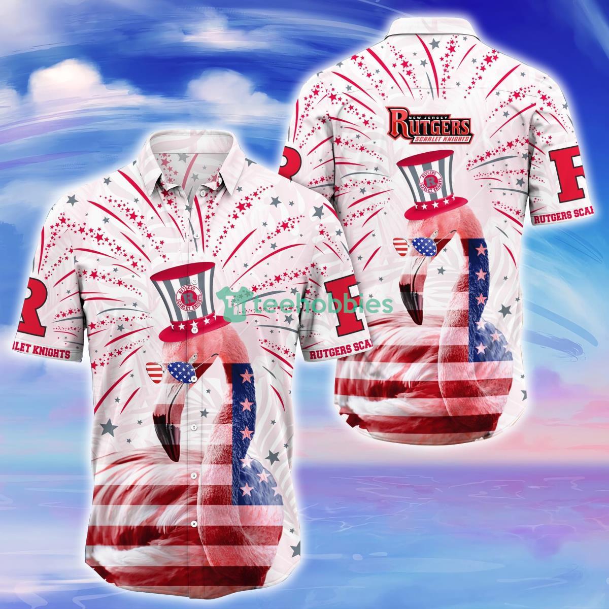 Rutgers Scarlet Knights Trending Hawaiian Shirt Gift For Men Women Product Photo 1