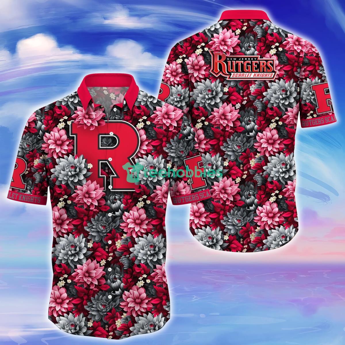 Rutgers Scarlet Knights Trending Hawaiian Shirt Great Gift For Fans Product Photo 1