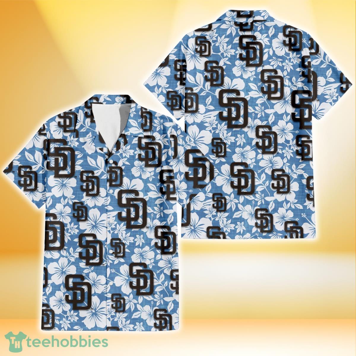 Vintage San Diego Padres Funny Hawaiian Shirt Gift For MLB Fans