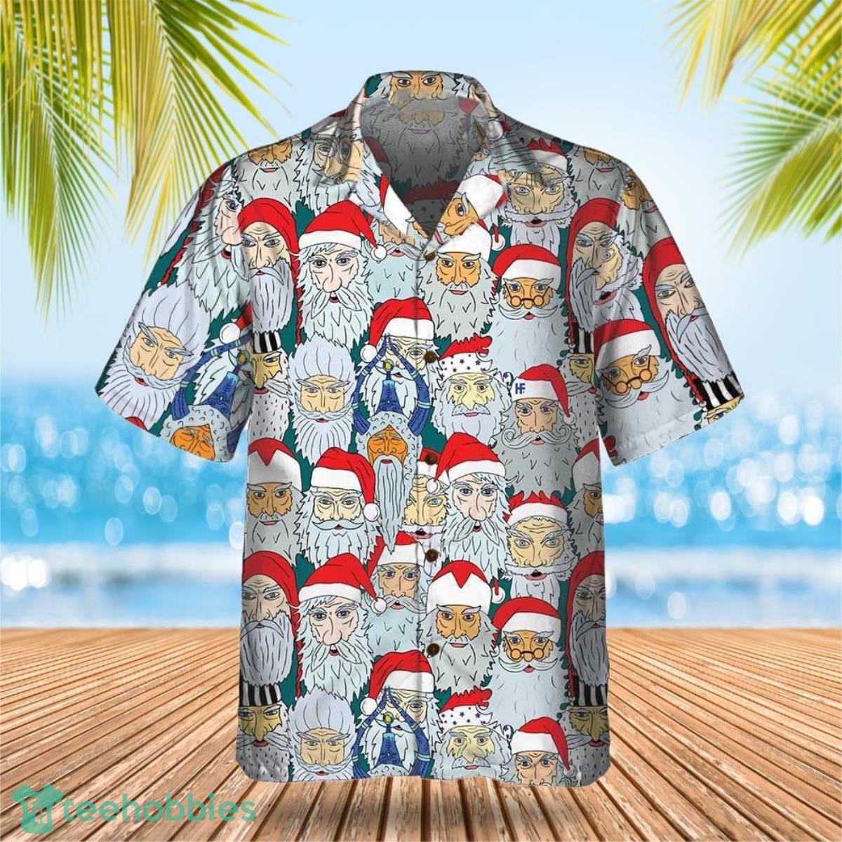 christmas aloha shirt