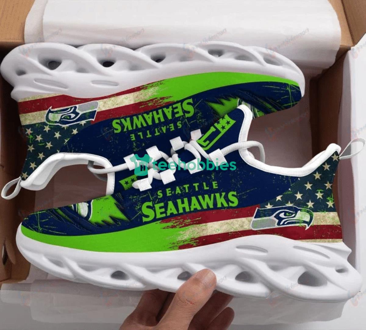 Seattle Seahawks Max Soul Shoes New Model Sneakers Best Gift For Fans Product Photo 1