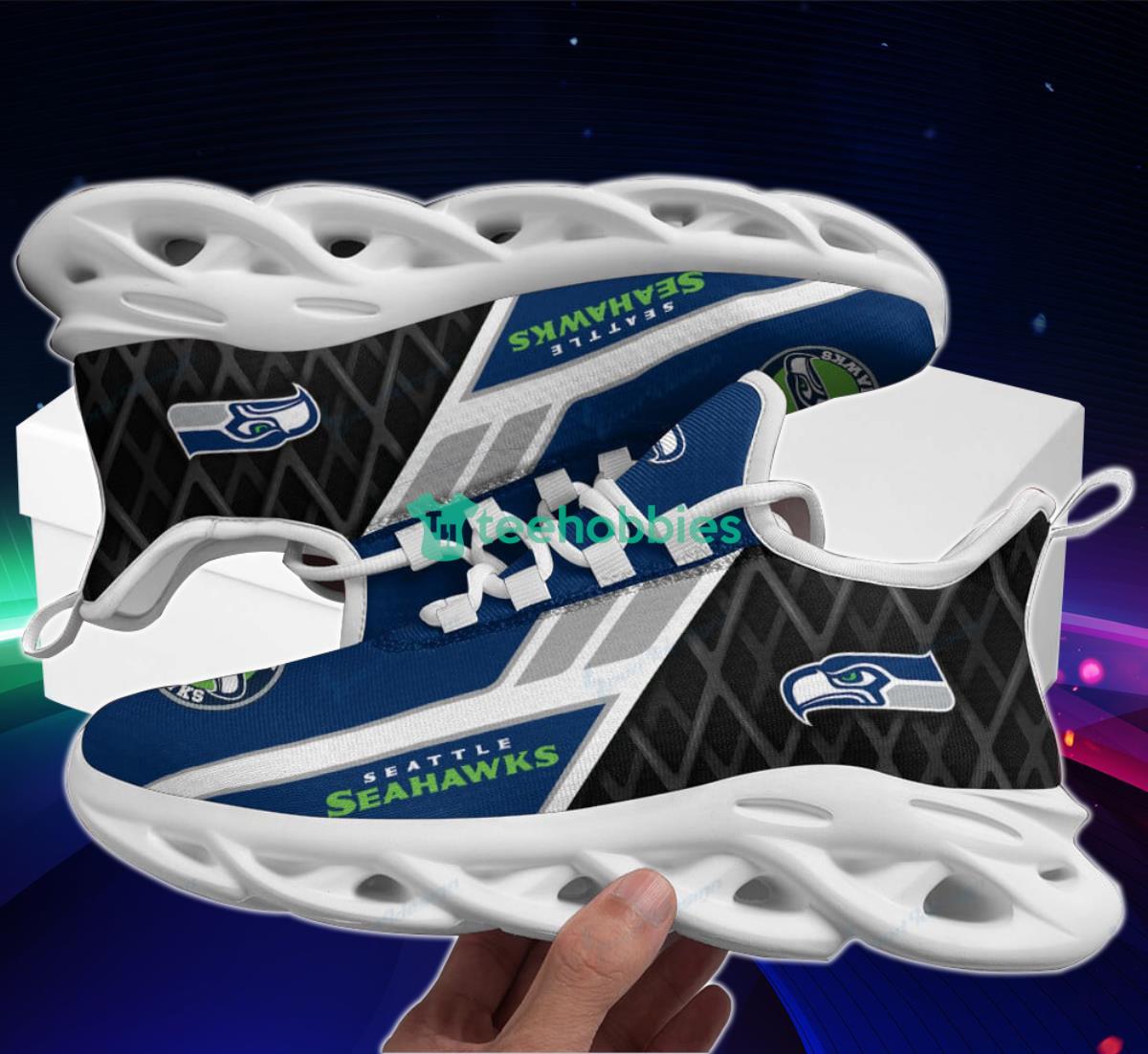 Seattle Seahawks Max Soul Shoes New Model Sneakers For Fans Men Women Product Photo 1