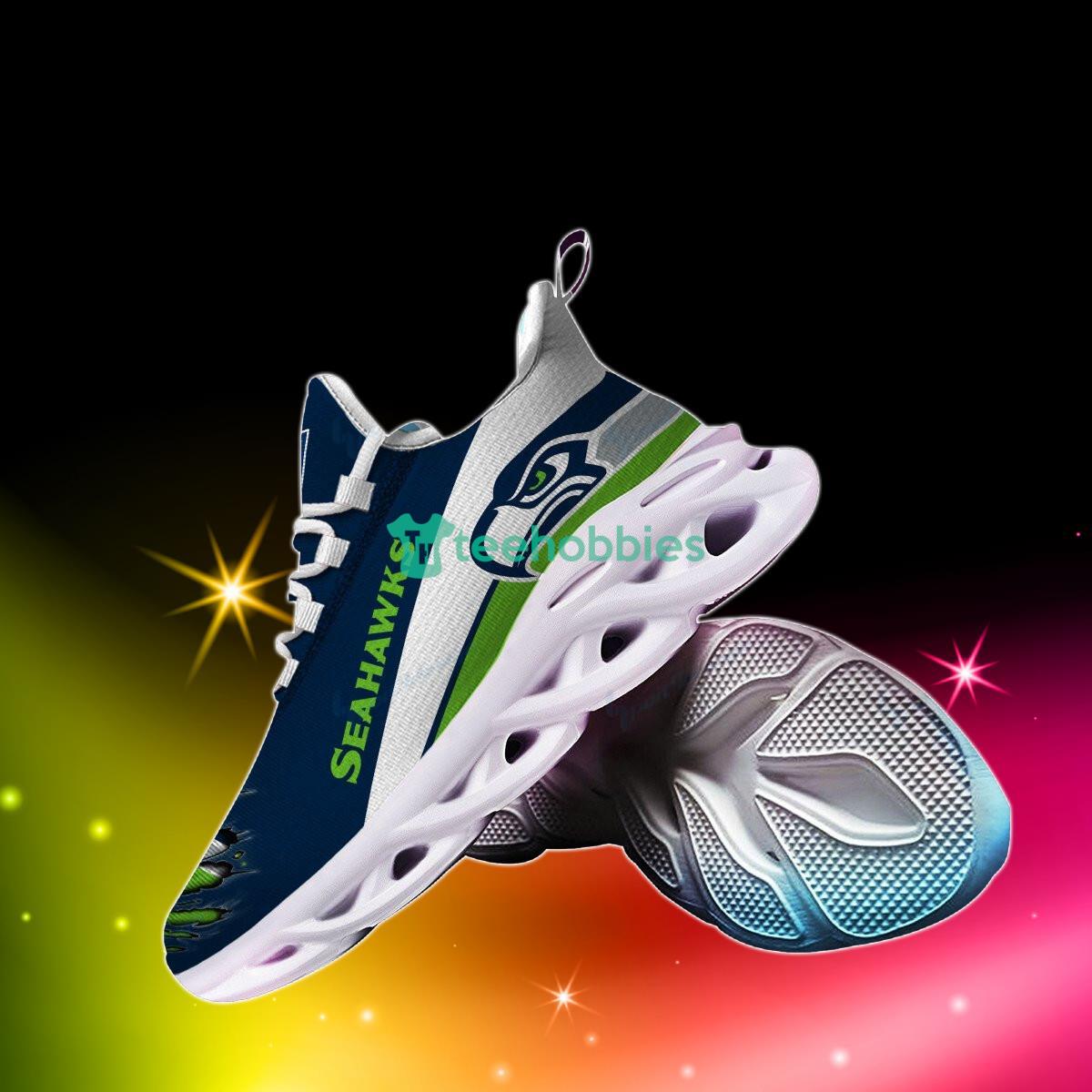 NFL Max Soul Shoes Seattle Seahawks Men And Women For Fans - Freedomdesign