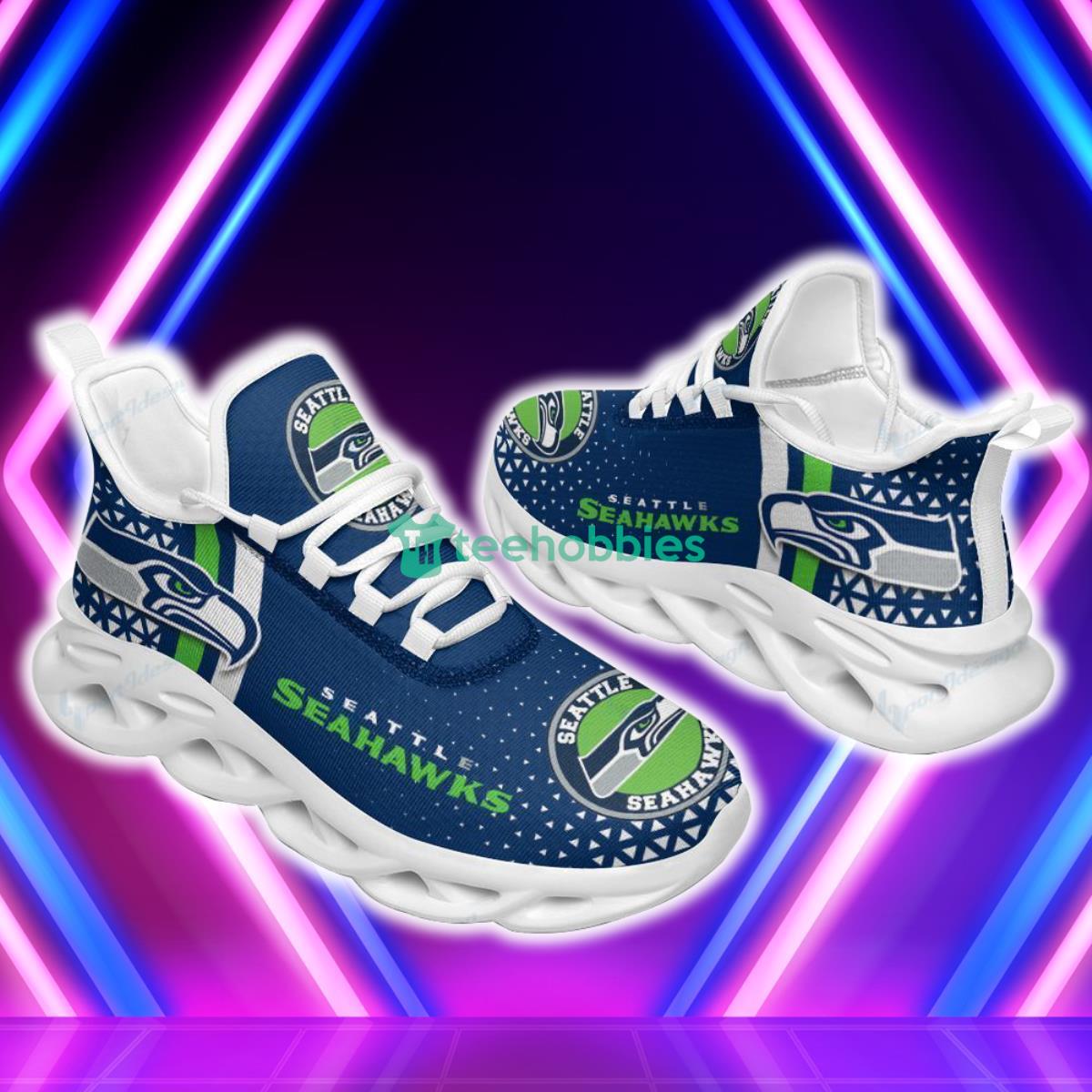 Seattle Seahawks Max Soul Shoes New Model Sneakers Impressive Gift For Fans Men Women Product Photo 2