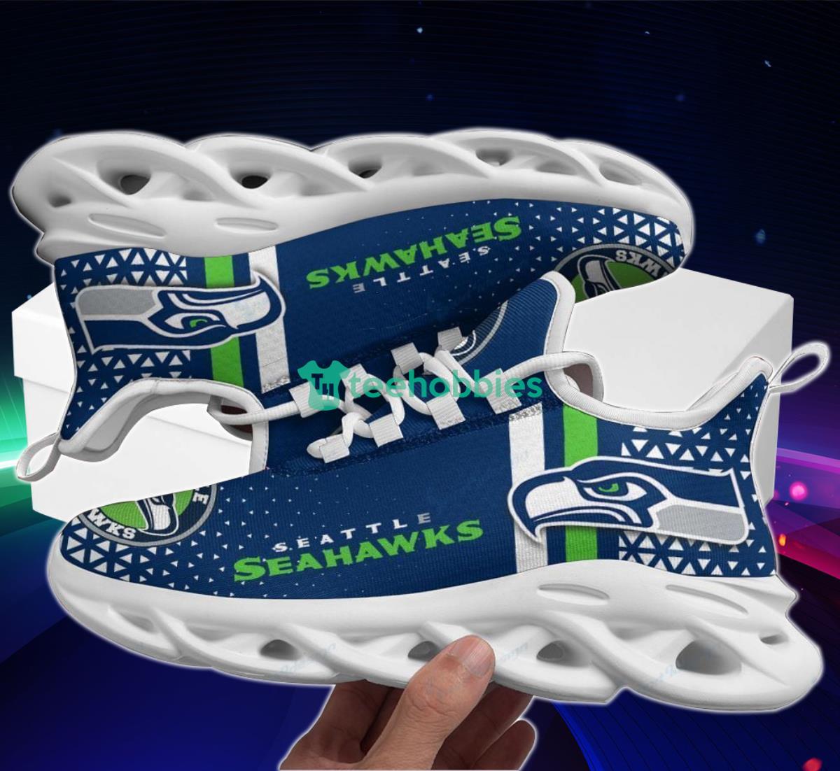 Seattle Seahawks Max Soul Shoes New Model Sneakers Impressive Gift For Fans Men Women Product Photo 1