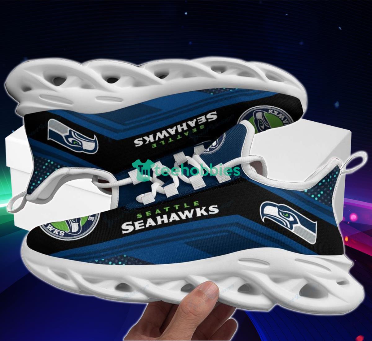 Seattle Seahawks Max Soul Shoes New Model Sneakers Special Gift For Fans Product Photo 1