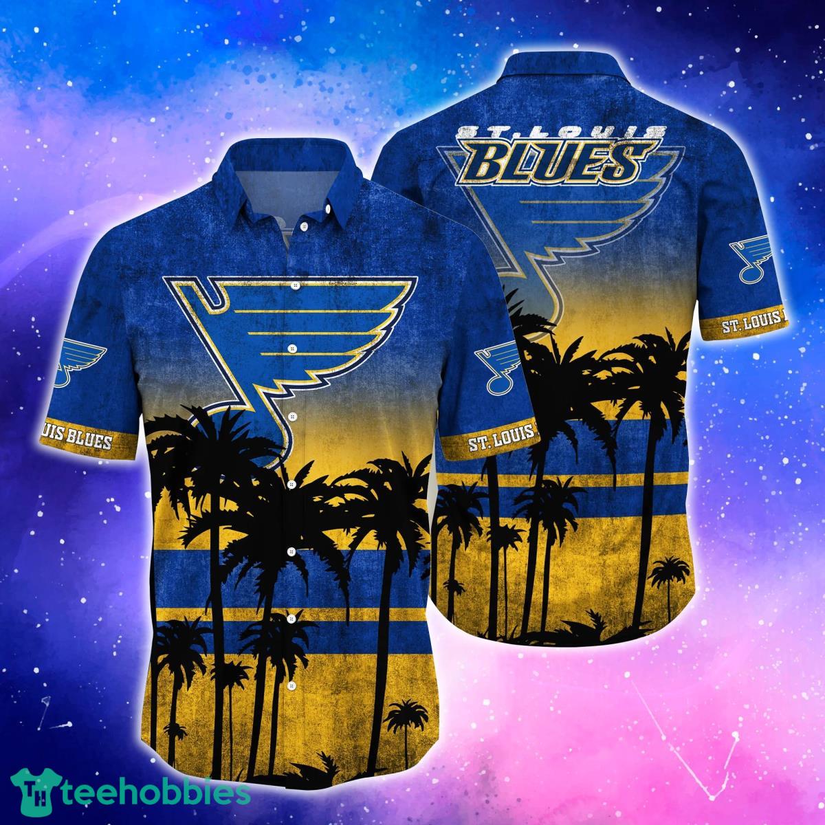 St. Louis Blues NHL Trending Hawaiian Shirt And Shorts For Fans Product Photo 1