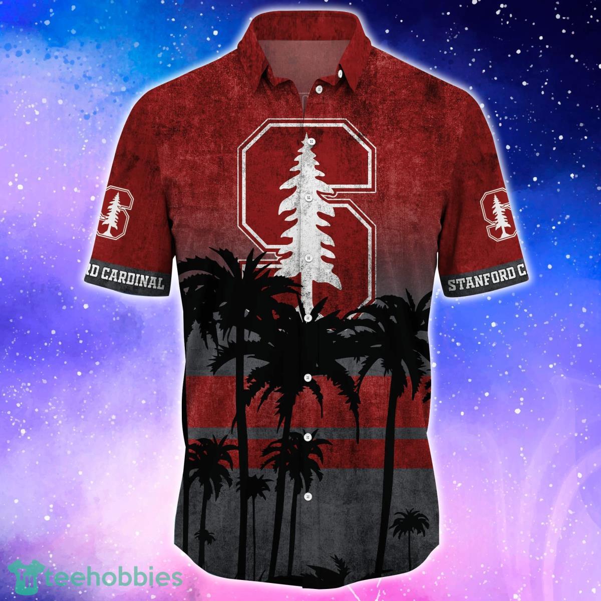 Stanford Cardinal Trending Hawaiian Shirt And Shorts For Fans Product Photo 2