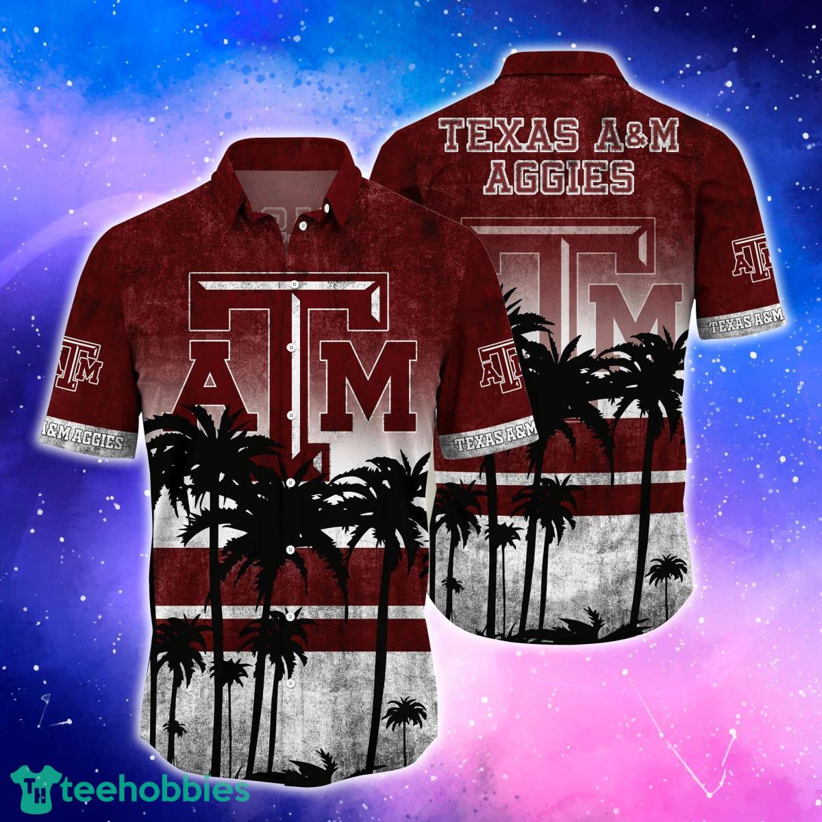 Texas A&ampM Aggies Trending Hawaiian Shirt And Shorts For Fans Product Photo 1