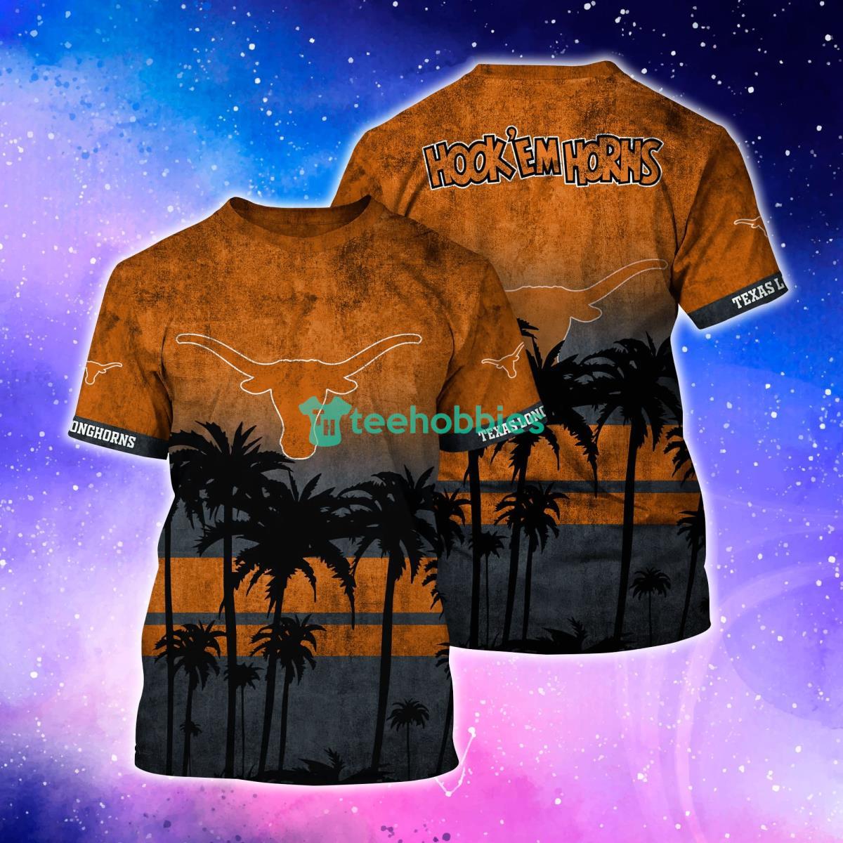Texas Longhorns Hot Trending 3D T-Shirt For Fans Product Photo 1
