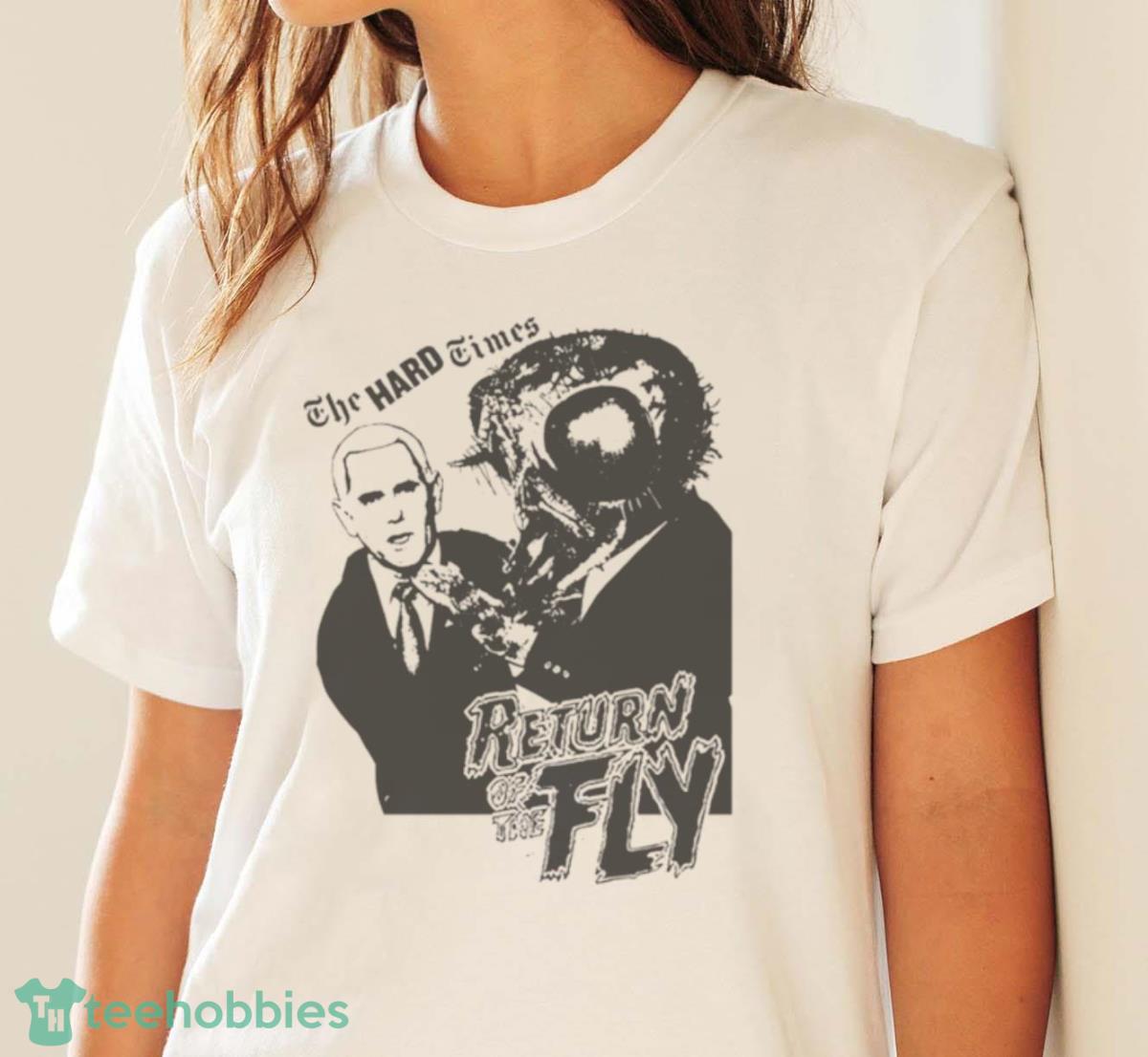 The Hard Times Return Of The Fly Shirt - White Ladies T-Shirt