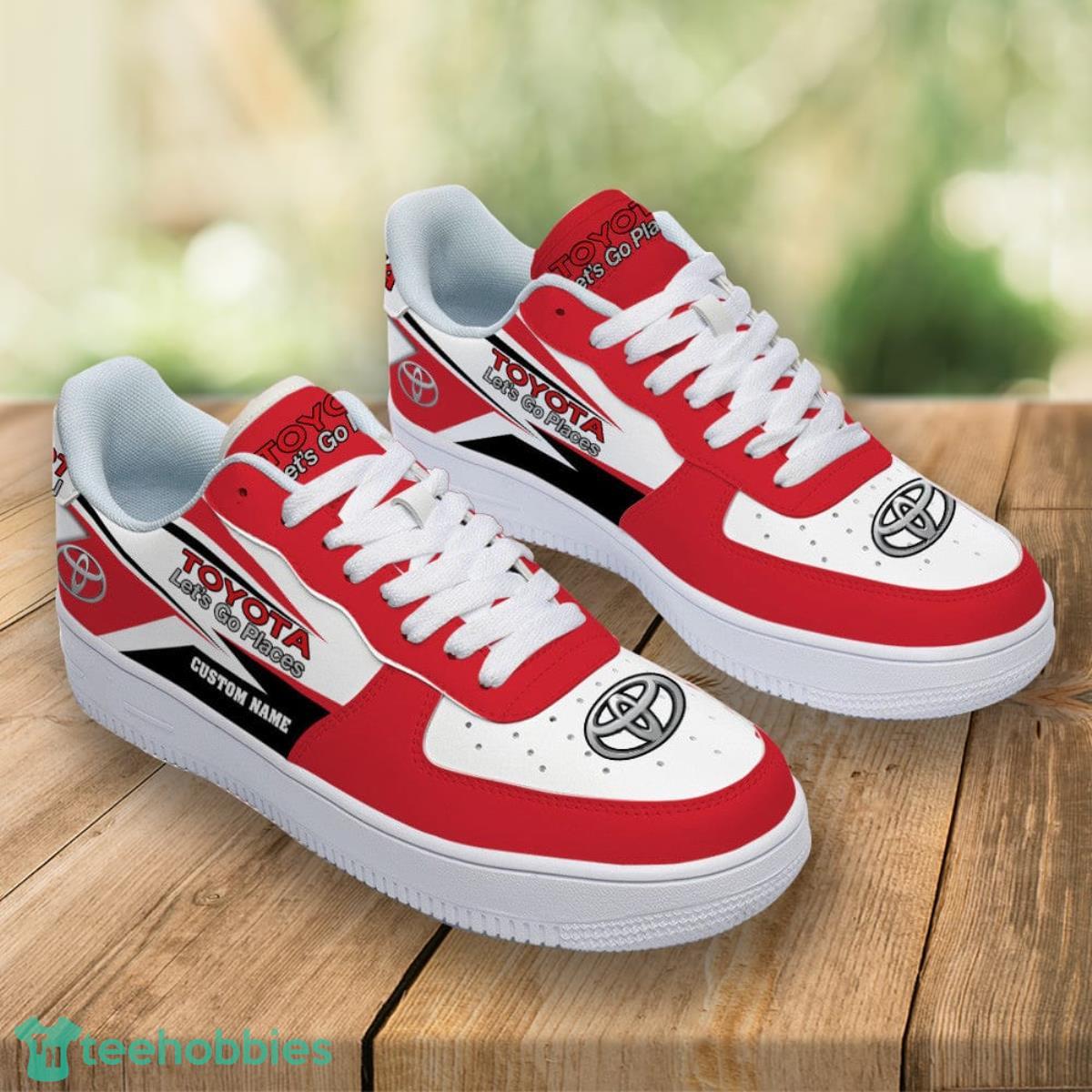 Toyota Lets Go Places Custom Name Air Force Shoes Sport Sneakers For Men Women Product Photo 2
