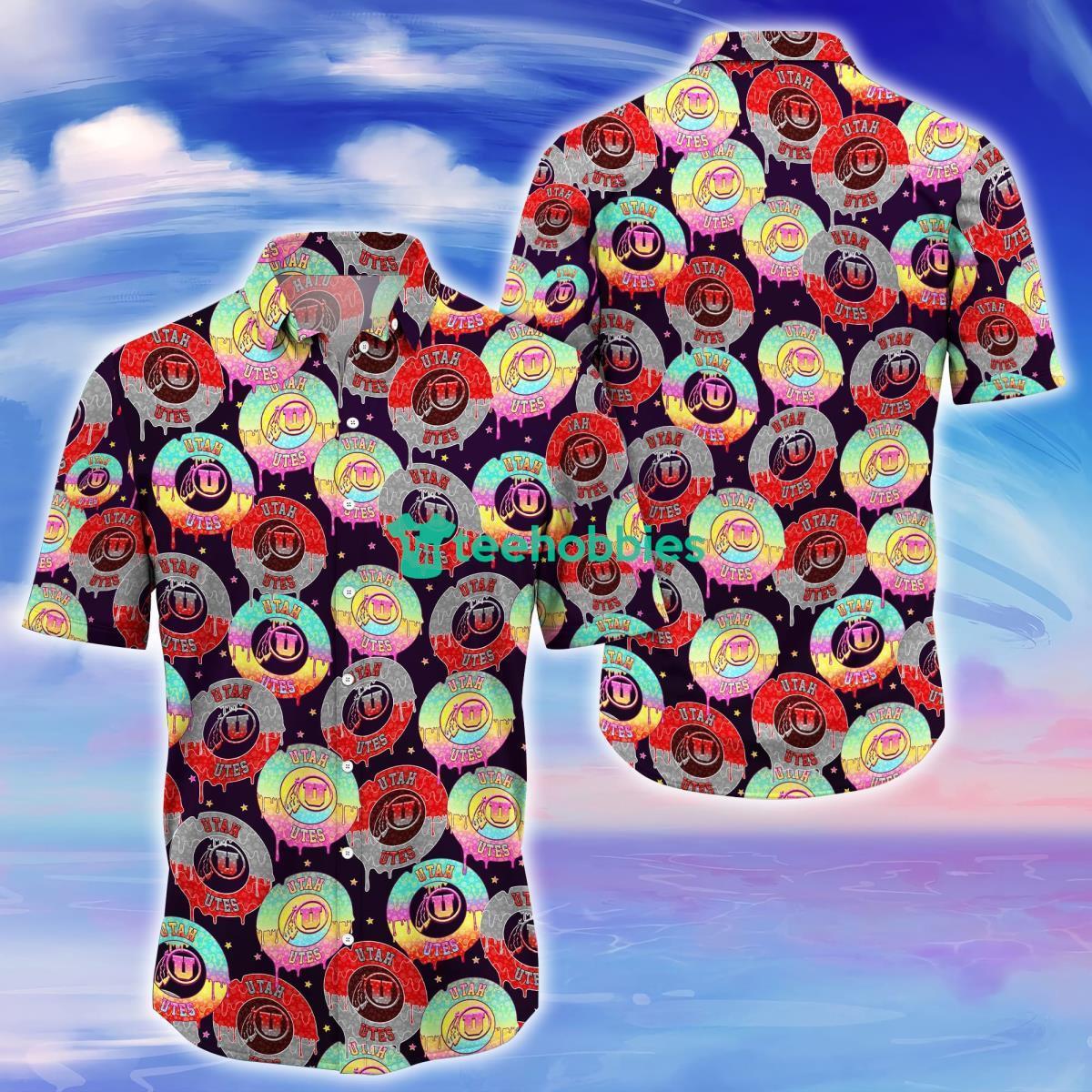 Utah Utes New Trending Hawaiian Shirt For Fans Product Photo 1 Utah Utes New Trending Hawaiian Shirt For Fans Product Photo 1
