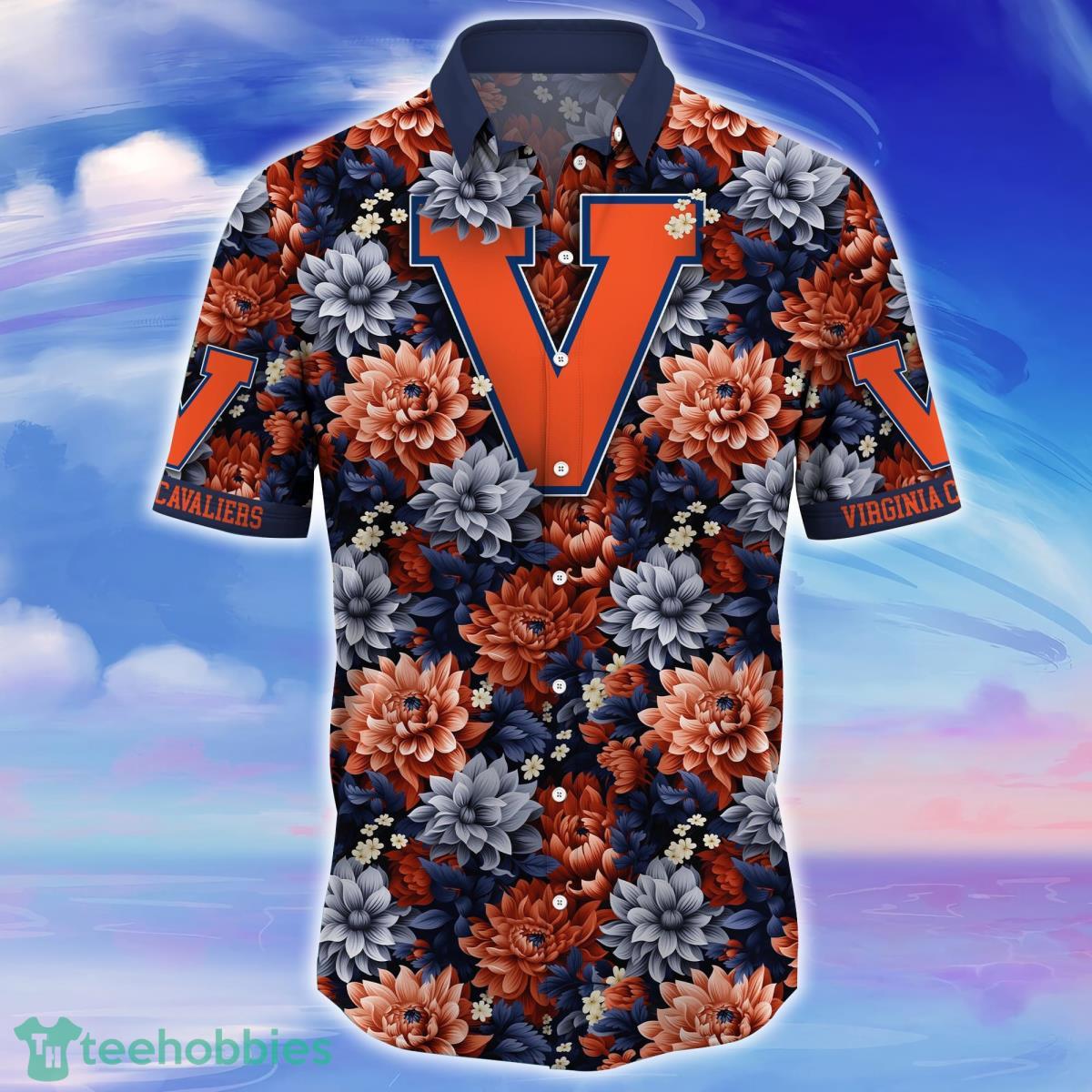 Virginia Cavaliers Trending Hawaiian Shirt Great Gift For Fans Product Photo 2