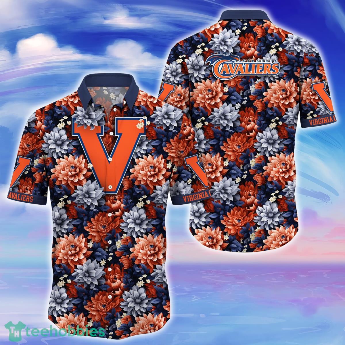 Virginia Cavaliers Trending Hawaiian Shirt Great Gift For Fans Product Photo 1