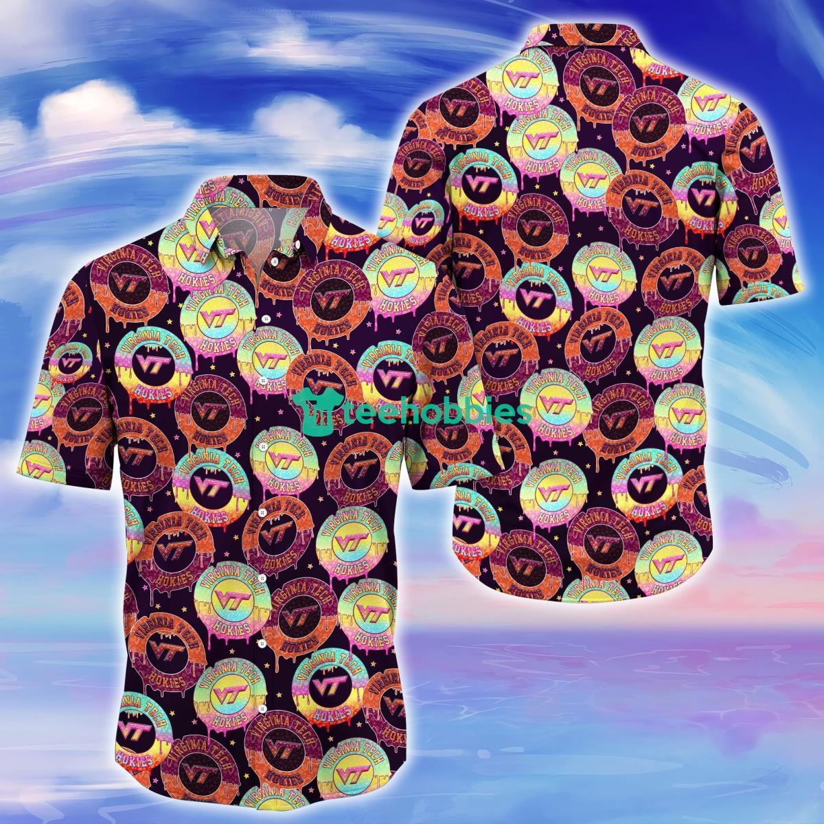 Virginia Tech Hokies New Trending Hawaiian Shirt For Fans Product Photo 1