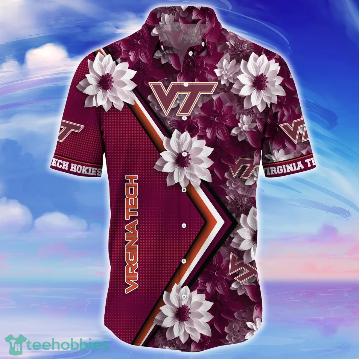 Virginia Tech Hokies Trending Hawaiian Shirt Gift For Fans Product Photo 2