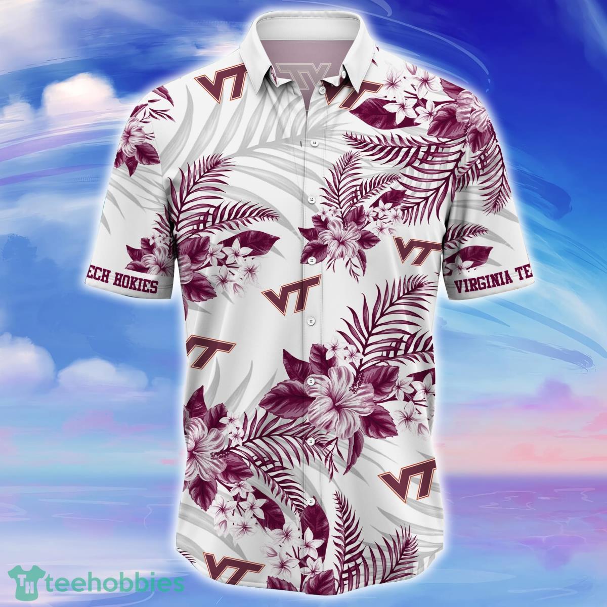 Virginia Tech Hokies Trending Hawaiian Shirt Gift For Real Fans Product Photo 2