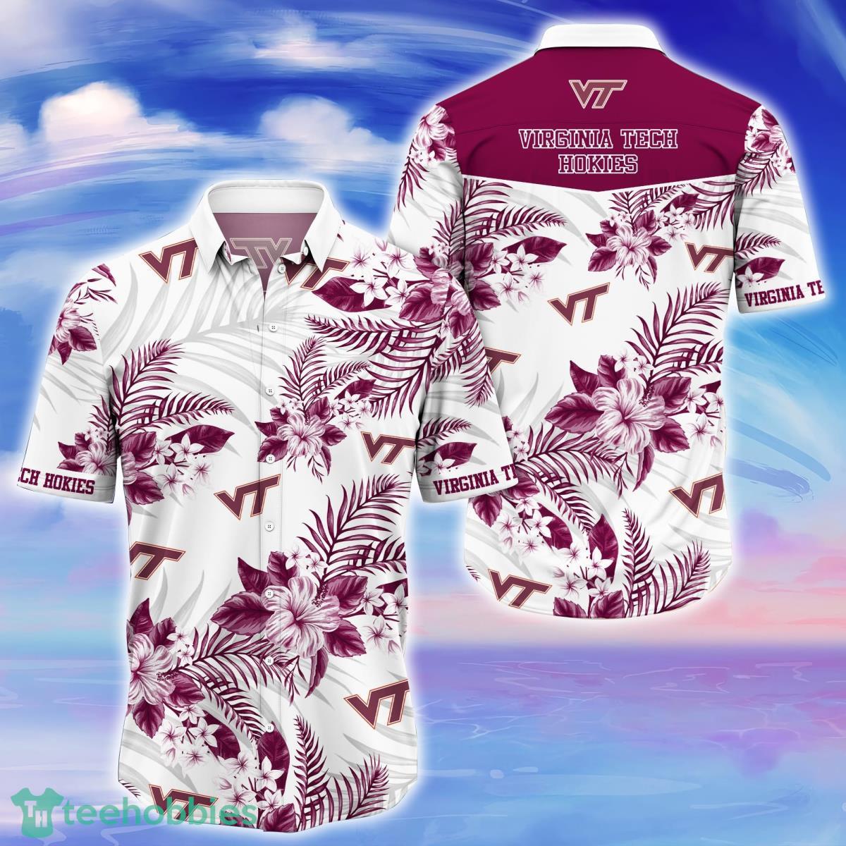 Virginia Tech Hokies Trending Hawaiian Shirt Gift For Real Fans Product Photo 1