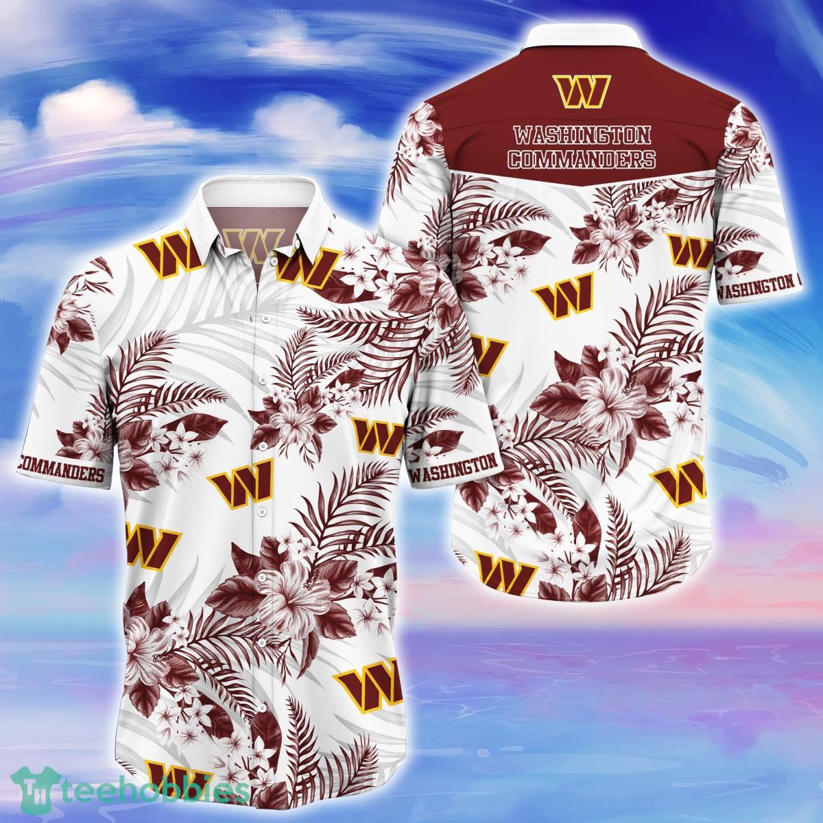 Washington Commanders Trending Hawaiian Shirt Gift For Real Fans Product Photo 1