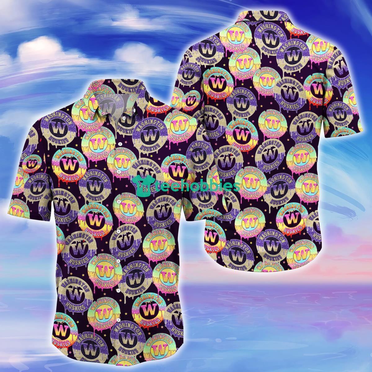 Washington Huskies New Trending Hawaiian Shirt For Fans Product Photo 1