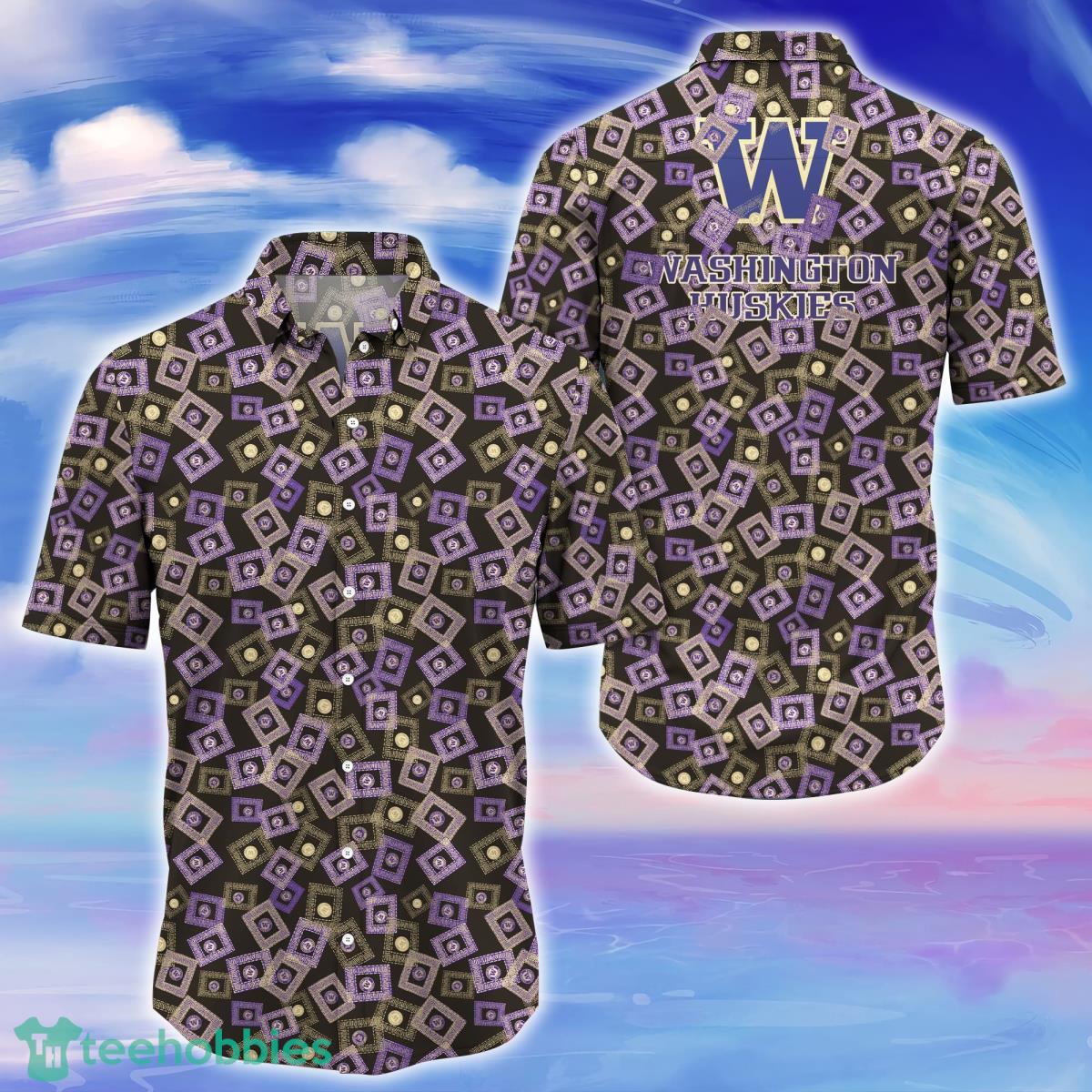 Washington Huskies Trending Hawaiian Shirt Gift For Men Women Fans Product Photo 1